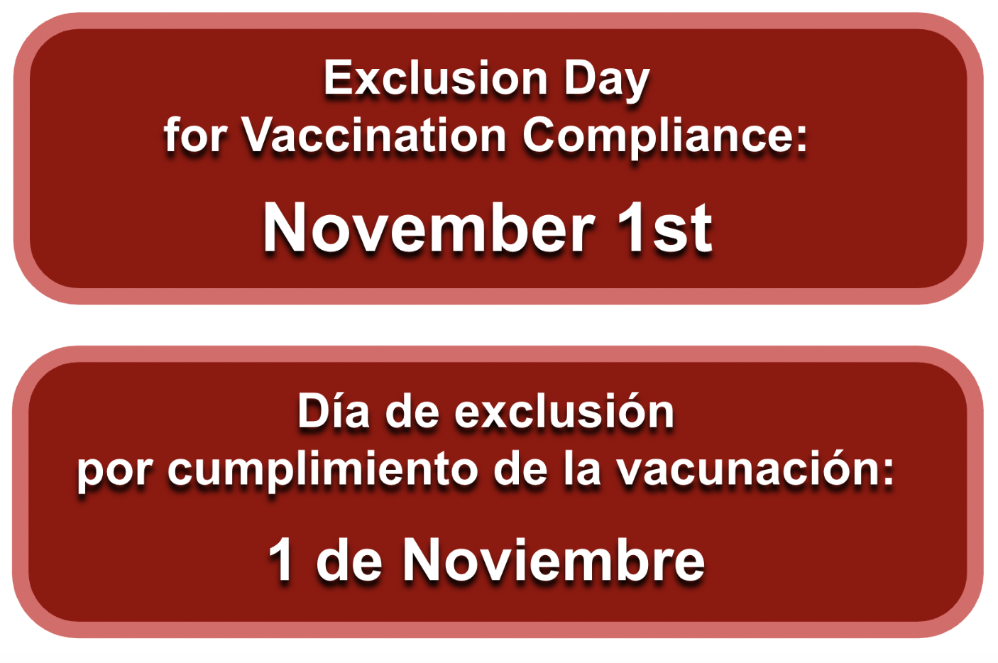 NOV 1: State Required Vaccinations